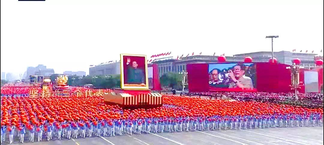 阅兵方阵中的北理工力量，北理工力量闪耀阅兵方阵
