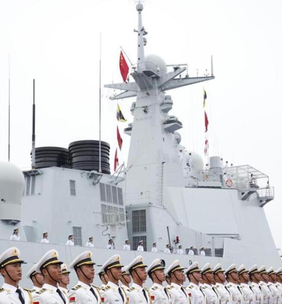 中国七一阅兵海军，展示力量，彰显决心，中国海军七一阅兵，力量展示与决心彰显