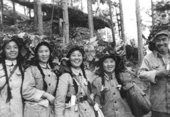 抗美援朝时期的中国女兵，英勇无畏与坚韧不屈的象征，抗美援朝时期女兵，英勇无畏与坚韧不屈的象征战斗之花