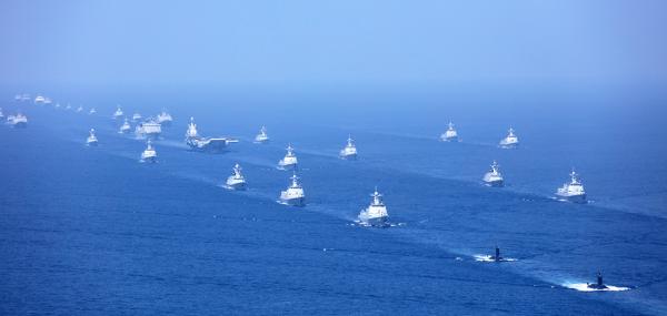 海军阅兵视频，纪念腾讯70周年庆典的独特视角，腾讯70周年庆典独特视角，海军阅兵视频盛况