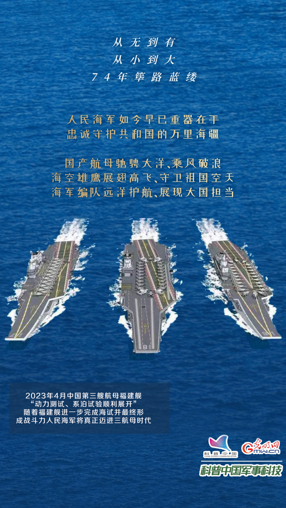 中国海军74周年，致敬荣耀与辉煌，致敬辉煌！中国海军74周年荣耀回顾