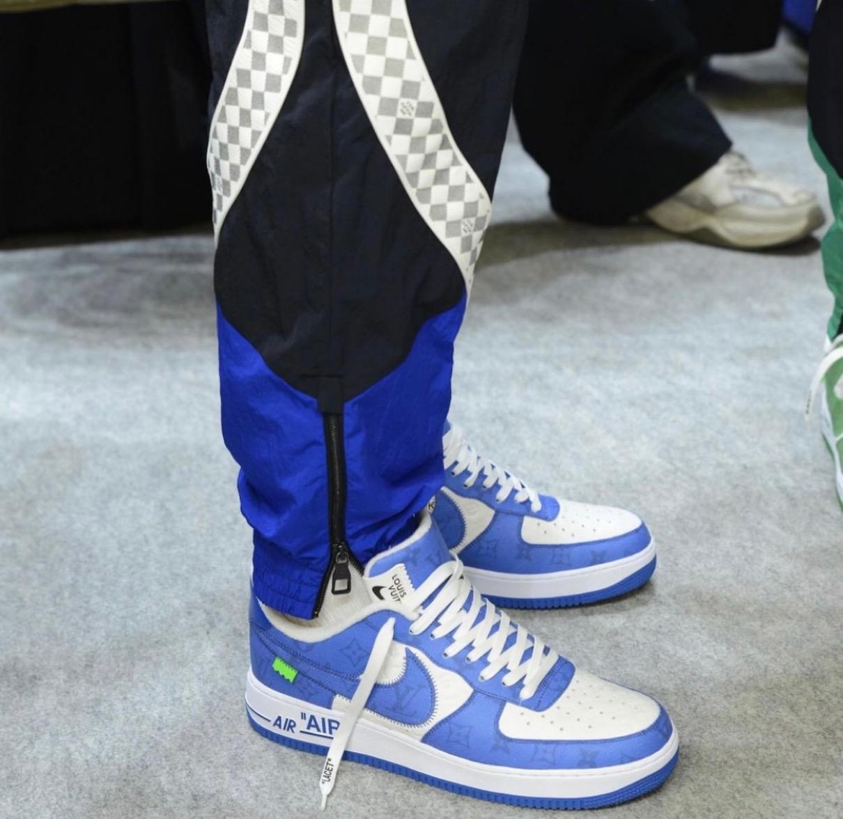 Nike LV联名空军一号，时尚与经典的完美融合，Nike LV联名空军一号，时尚与经典的绝妙碰撞