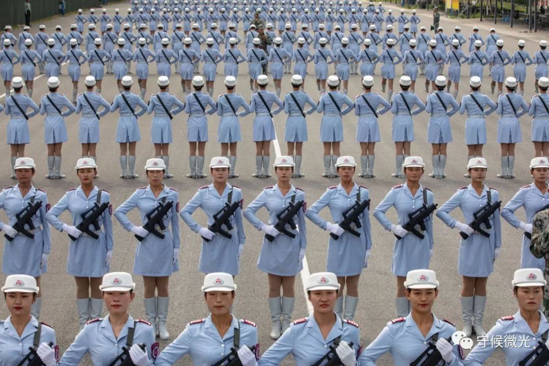 荣耀之光，2021年中国阅兵中的女兵风采，荣耀之光，2021年中国阅兵女兵风采展