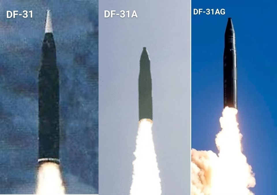 东风31A与东风31AG，中国固体燃料洲际弹道导弹的力量象征，中国固体燃料洲际弹道导弹的骄傲，东风31A与东风31AG的力量象征