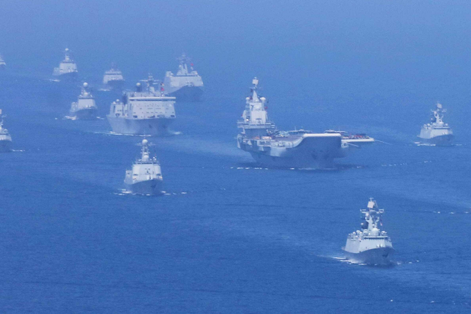 庆祝海军成立七十周年海上阅兵式，回顾辉煌历程，展望美好未来，海军七十载辉煌历程，庆祝海军成立七十周年海上阅兵式，展望未来美好征程