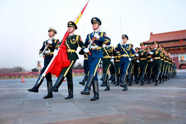 三军仪仗队军服图片，荣耀的象征与国家的骄傲，三军仪仗队军服图片，国家荣耀的象征与骄傲