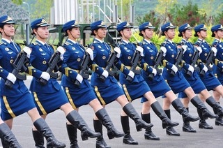 三军仪仗队程程，荣耀与担当的象征，三军仪仗队程程，荣耀与担当的典范