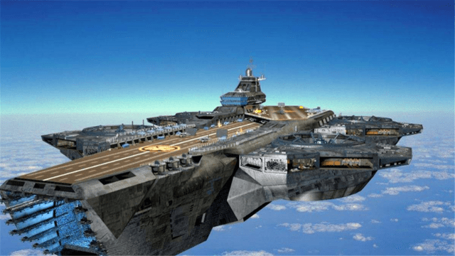 中国空天母舰鸾鸟2号，真实还是科幻？，揭秘中国空天母舰鸾鸟2号，真实还是科幻之梦？