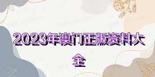 澳门全年正版资料