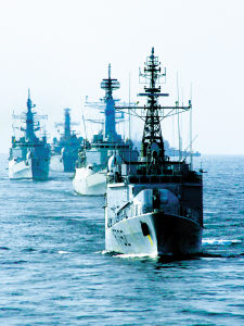 海军522舰，捍卫海洋权益的钢铁长城，海军522舰，捍卫海洋权益的钢铁卫士