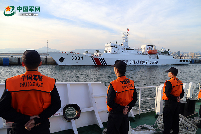 中国海警驱逐越南海警，维护海洋权益的坚定立场，中国海警驱逐越南海警，坚决维护海洋权益立场坚定