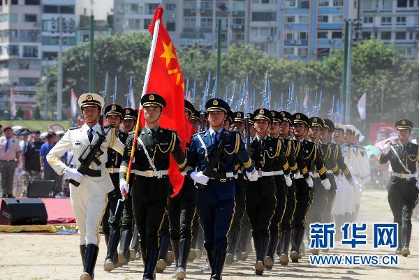 纪念时刻，7月1日三军仪仗队视频回顾，纪念时刻，三军仪仗队7月1日精彩瞬间回顾