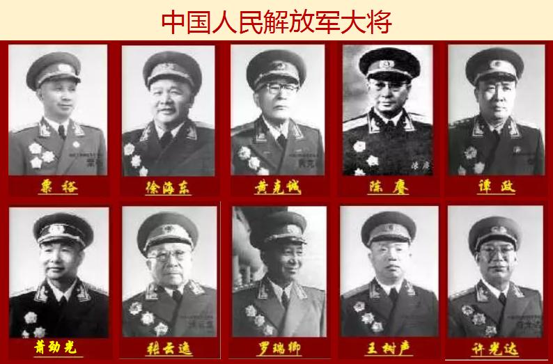 中国十大将军的排名与地域背景，中国十大将军的排名与地域背景分析