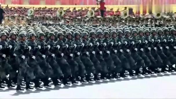 外国中式阅兵，文化交融的壮丽景象，外国中式阅兵，文化交融的壮观景象