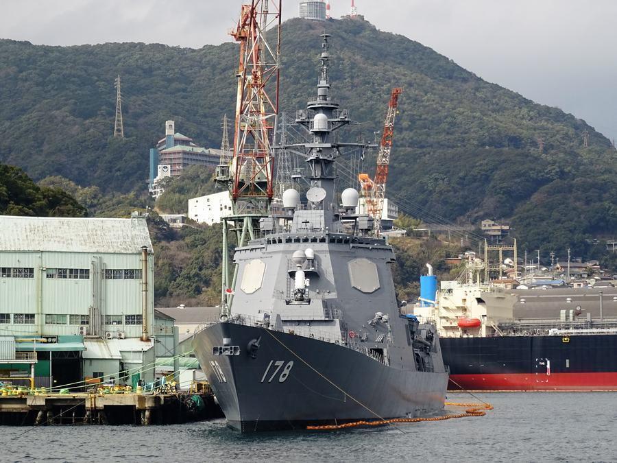 日本最先进驱逐舰，护卫海洋，展现科技实力，日本最先进驱逐舰展示海洋护卫与科技实力