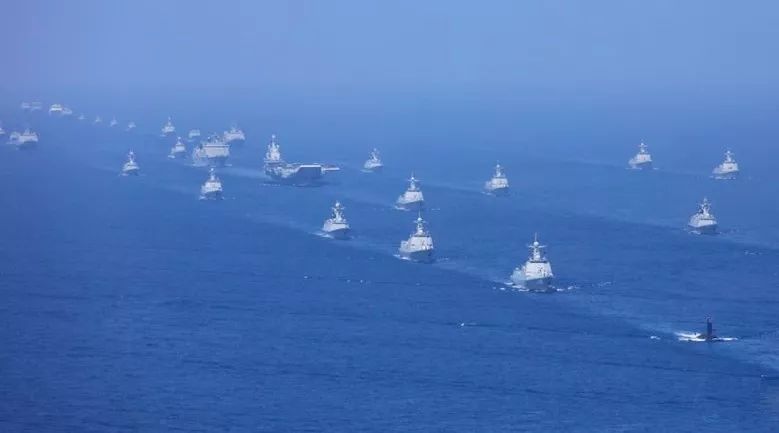 海军阅兵图片大全，图片欣赏与力量展现，海军阅兵盛况，图片大全与力量展现