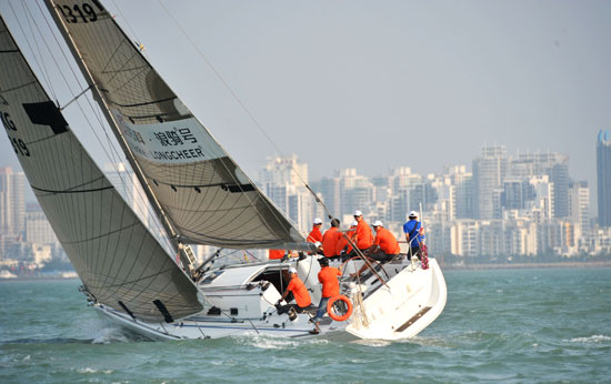 帆船解放海南岛，历史与未来的交汇点，帆船解放海南岛，历史与未来的交汇点