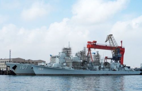 探索中国海军的骄傲，167号舰，中国海军骄傲之作，揭秘167号舰的辉煌历程