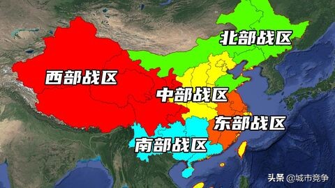 中国五大军区的所在地及其战略意义，中国五大军区的所在地与战略意义详解