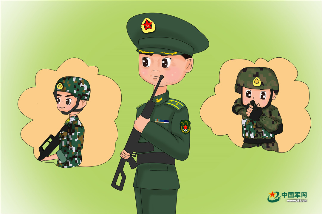 陆军漫画图片大全，热血战士的荣耀与风采，陆军漫画图片大全，热血战士的荣耀与风采展示