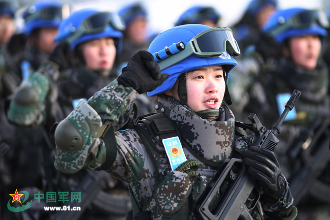 中国女特种兵
