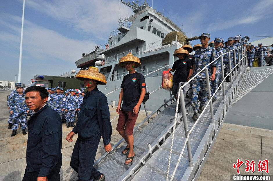 中国海军巨舰