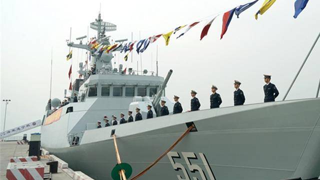 赣州舰入列，中国海军的新里程碑，赣州舰入列，中国海军迈入新纪元
