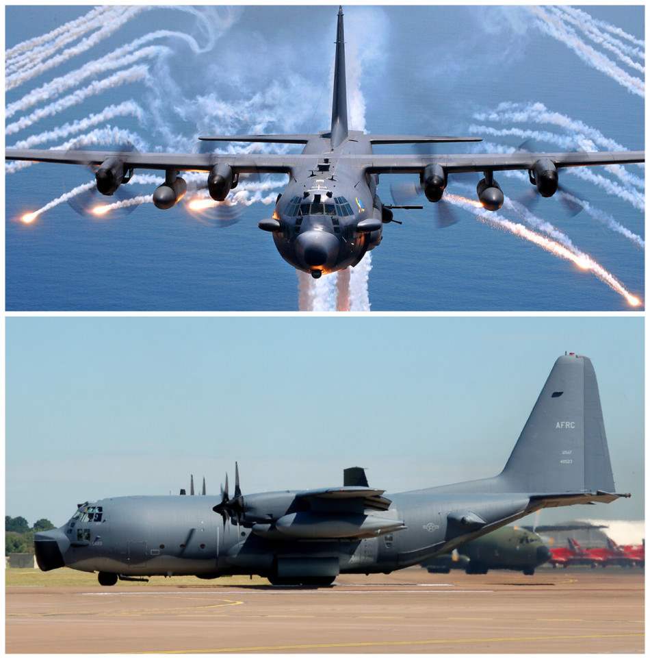 AC-130飞机，空中巨无霸的图片与传奇故事，AC-130空中巨无霸，图片与传奇故事全解析