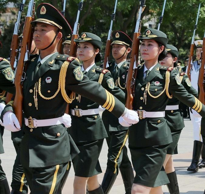 中国人民解放军陆海空三军仪仗队视频，荣耀与力量的展现，中国人民解放军陆海空三军仪仗队，荣耀与力量的震撼展示