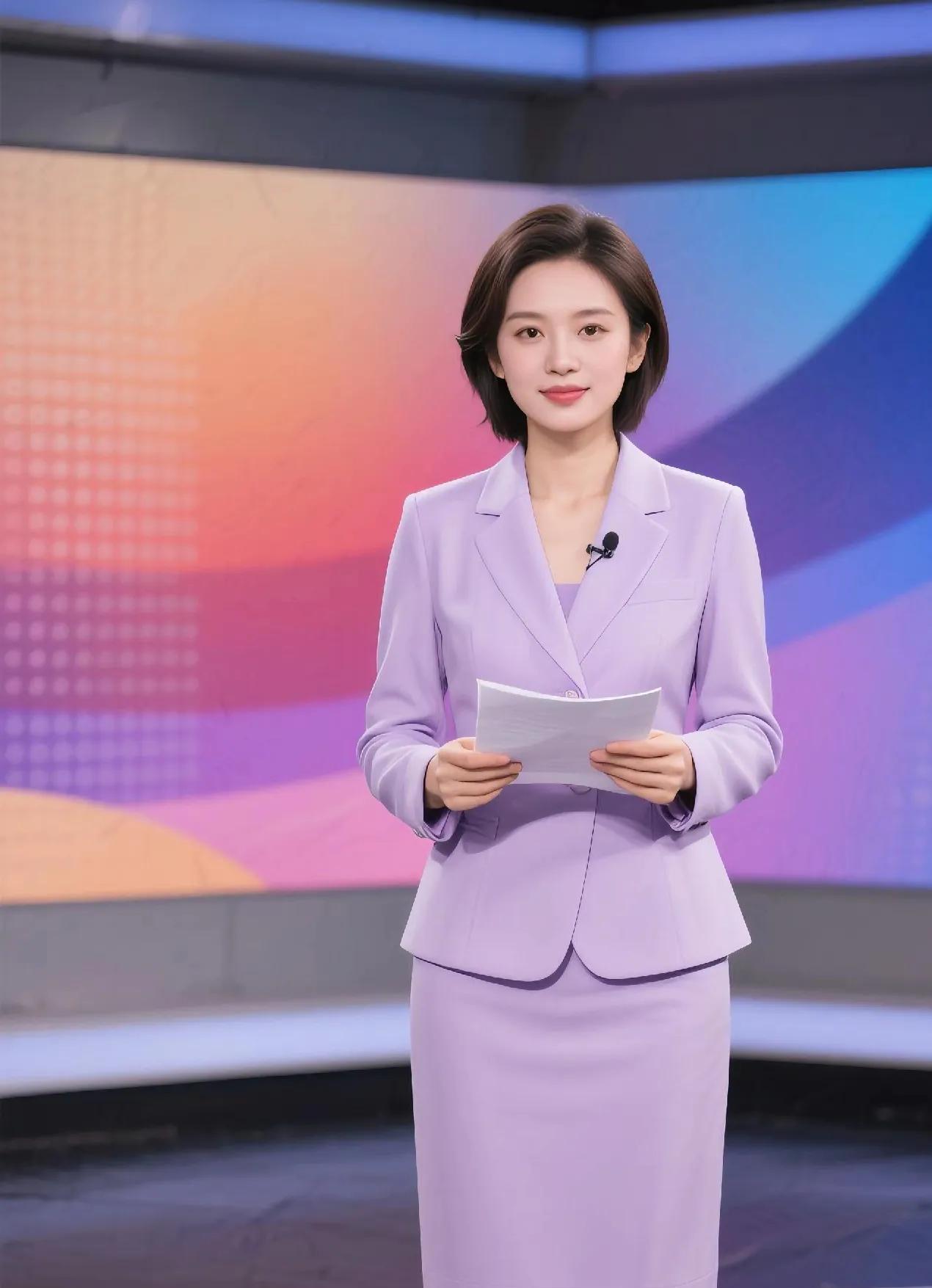 军事频道主持人刘羽洋，声音与形象的完美结合，军事频道主持人刘羽洋，声音与形象之完美融合