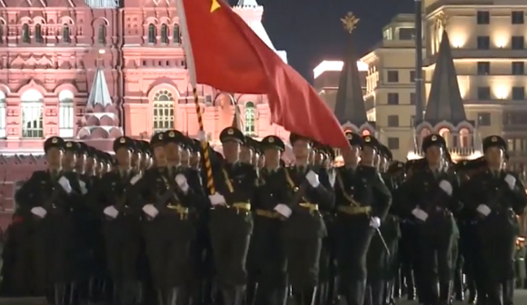 我国仪仗队参加俄罗斯阅兵，展现军威与友谊的壮丽画卷，中俄友谊见证，我国仪仗队参加俄罗斯阅兵，壮丽画卷展现军威与友谊