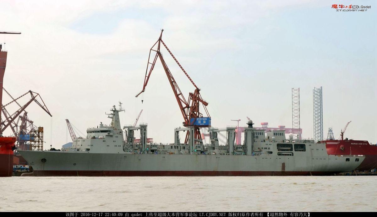 关于中国海军的901型综合补给舰数量研究，中国海军901型综合补给舰数量探究