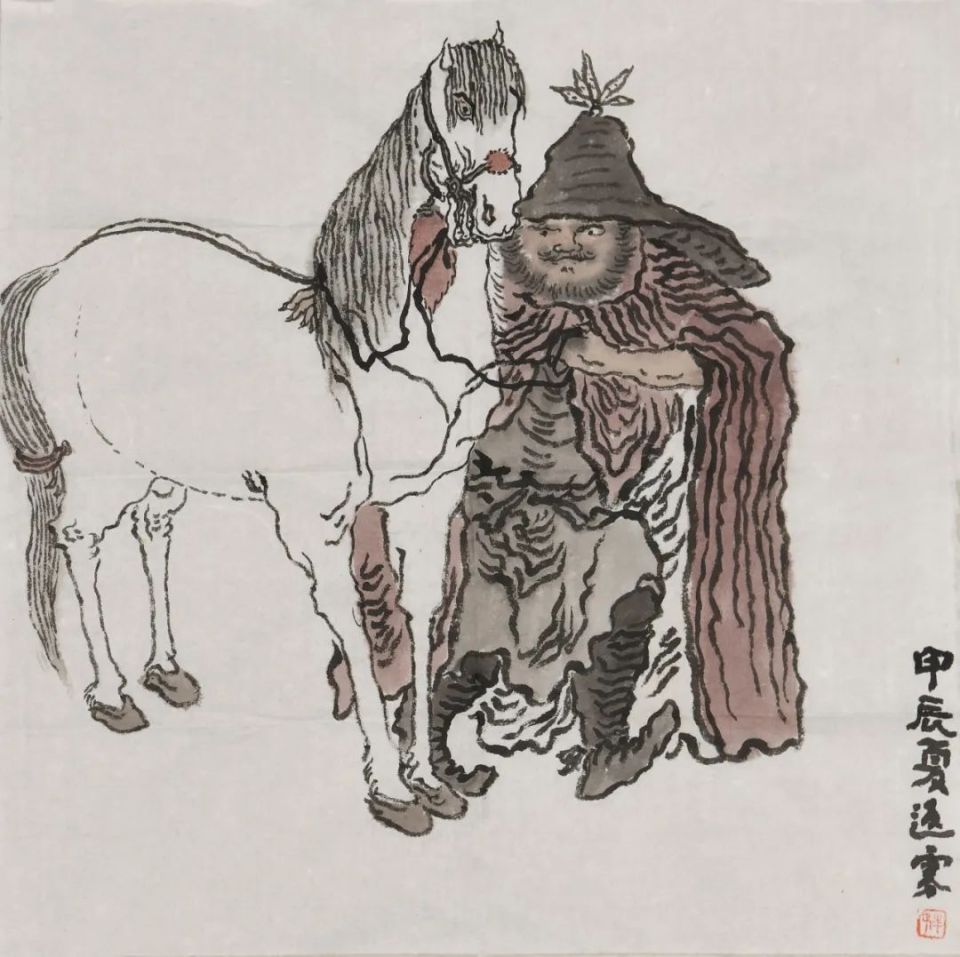 刘伯温作画