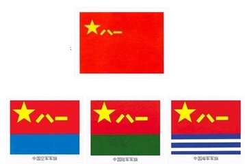 中国人民解放军军旗的标志，荣耀与象征，中国人民解放军军旗，荣耀的象征与标志