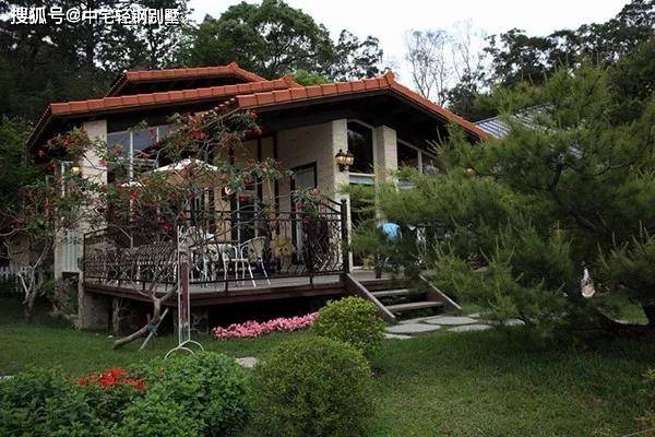 台湾农村的房子，古老与现代的交融，台湾农村房屋，古今交融的韵味