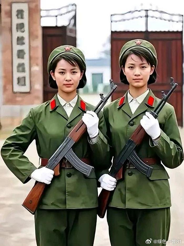 女兵65式军装图片，历史、特点与现代意义，女兵65式军装，历史特点与现代意义之探究