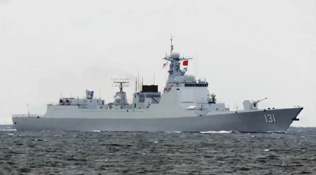 中国海军新篇章,121驱逐舰正式入役,中国海军新篇章,121驱逐舰正式入役,开启新航程