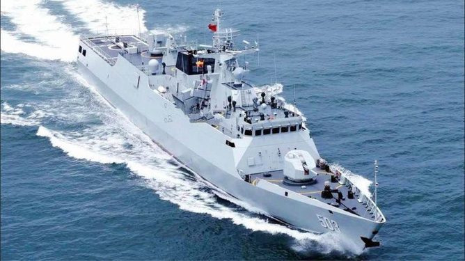 中国海军的护卫力量,探索中国海军056型护卫舰的独特特点,中国海军护卫力量揭秘,056型护卫舰的独特特点探索