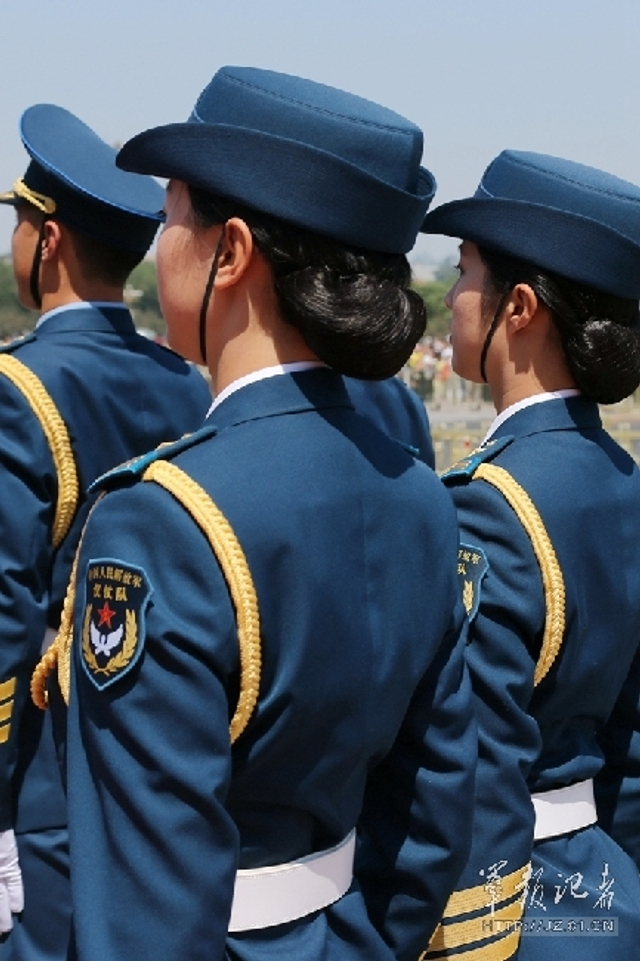 三军仪仗队中的海军女兵，荣耀与担当，三军仪仗队中的海军女兵，荣耀与担当之旅