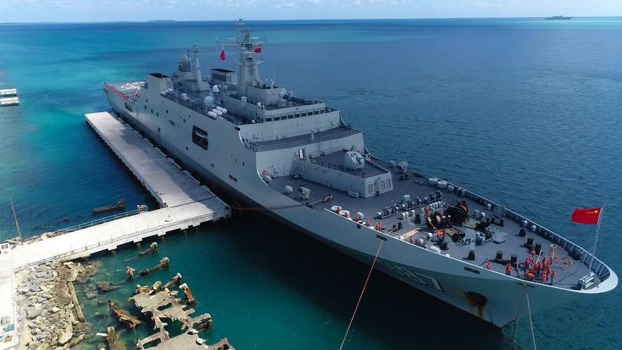 中国海军803舰,新时代的海上卫士,中国海军803舰,新时代海上卫士风采展示