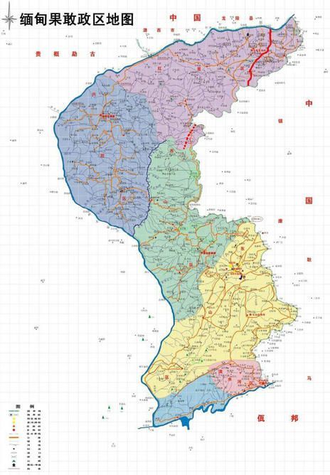 果敢同盟军占领地图,战略意义与未来展望,果敢同盟军占领地图,战略意义及未来展望分析