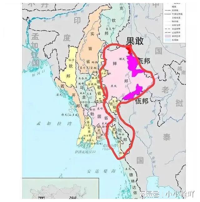 果敢同盟军占领地图,战略意义与未来展望,果敢同盟军占领地图,战略意义及未来展望分析