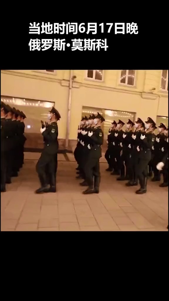 莫斯科郊外之夜,中国阅兵的别样风采,莫斯科郊外之夜,中国阅兵展现独特风采