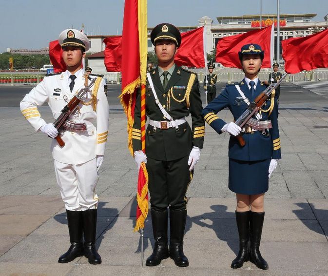 中国人民解放军海陆空三军仪仗队图片,荣耀与力量的象征,中国人民解放军海陆空三军仪仗队图片,荣耀与力量的辉煌展现