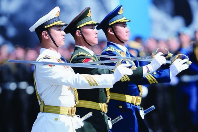 中国人民解放军海陆空三军仪仗队图片,荣耀与力量的象征,中国人民解放军海陆空三军仪仗队图片,荣耀与力量的辉煌展现