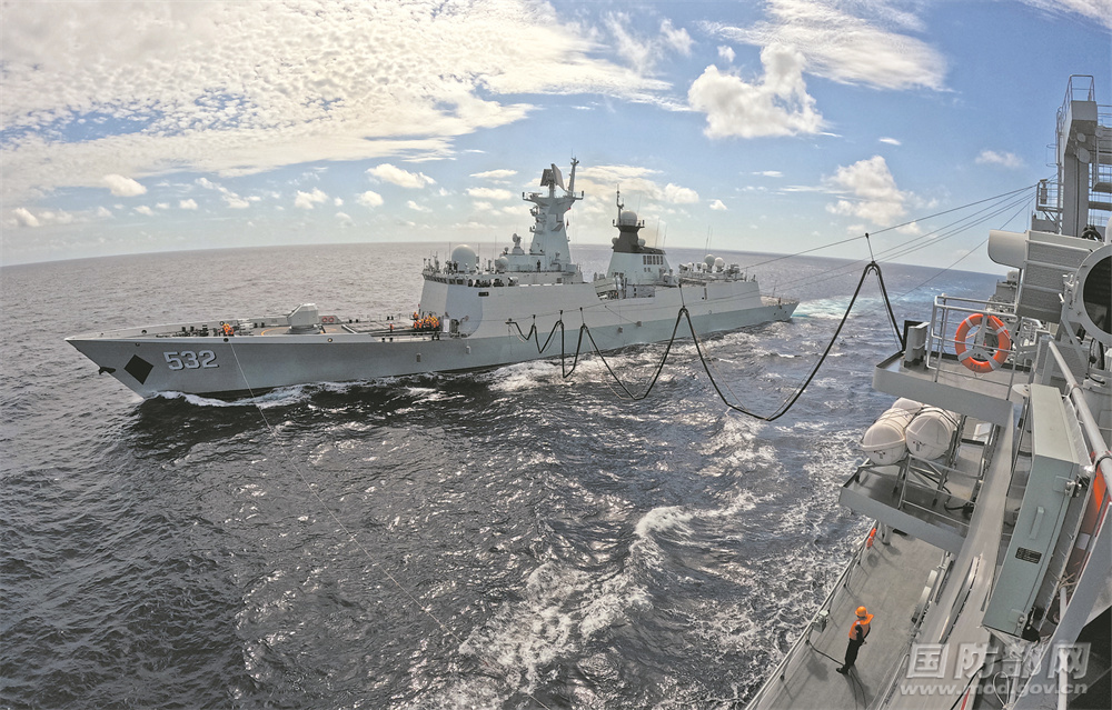 中国海军第44批护航编队,展现大国海军力量与担当,中国海军第44批护航编队展现大国力量与担当