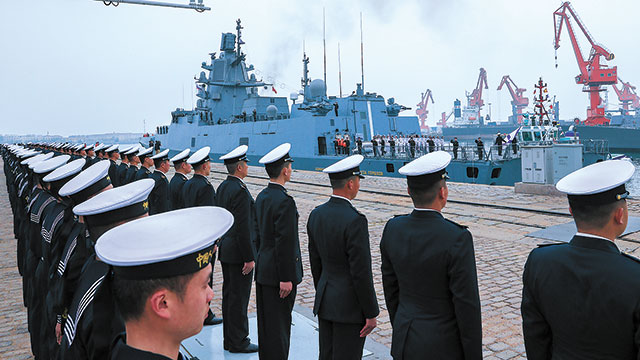 人民海军70周年