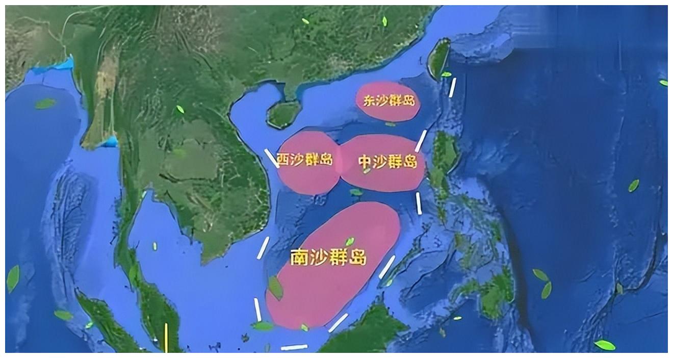中国南海造岛地图,揭示大国雄心与战略远见,中国南海造岛地图,揭示大国战略雄心与远见