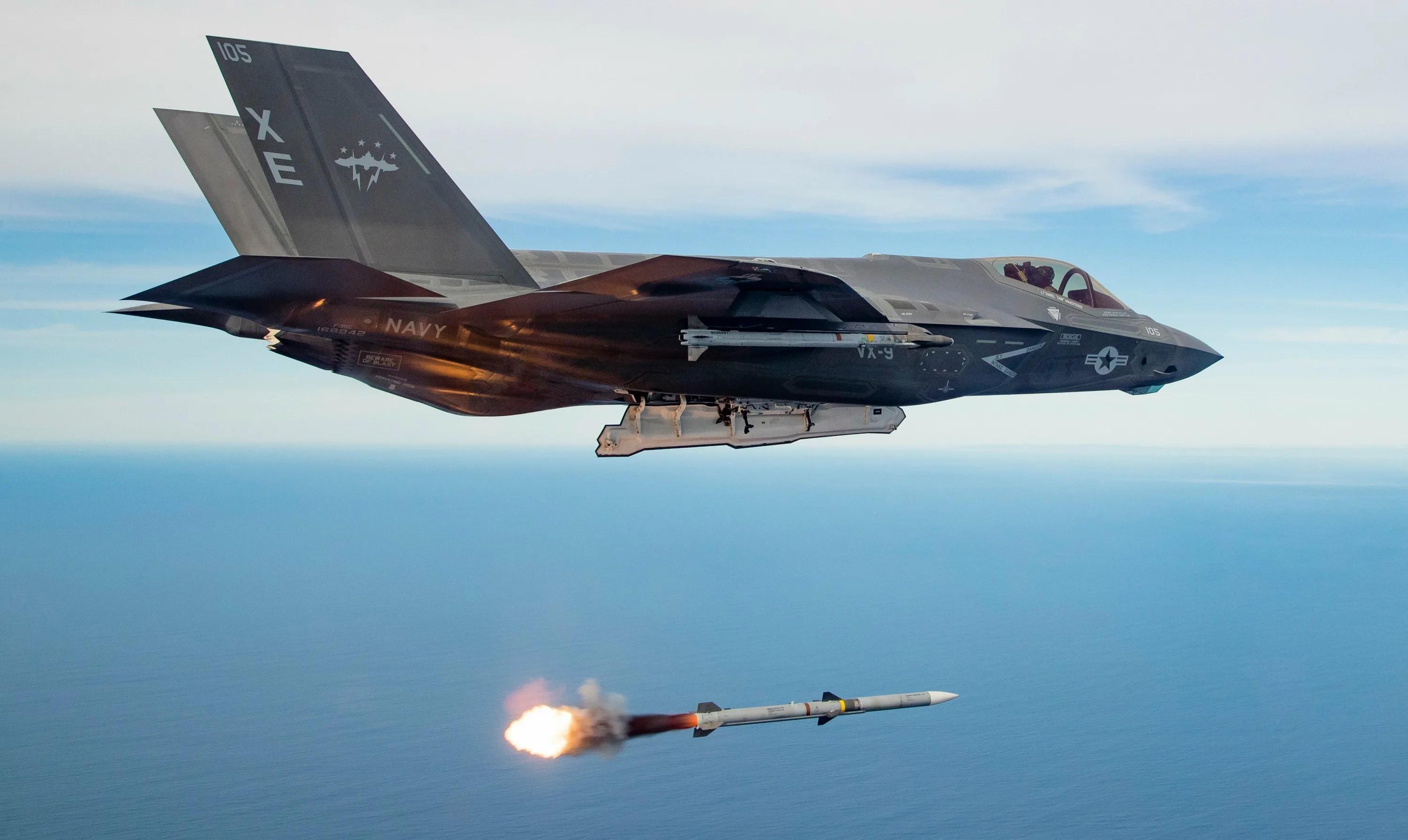 美国F-35在俄罗斯上空遭遇挫折，被俄罗斯击落的背后真相，美国F-35在俄罗斯上空遭遇挫折，真相揭秘背后的挫败原因