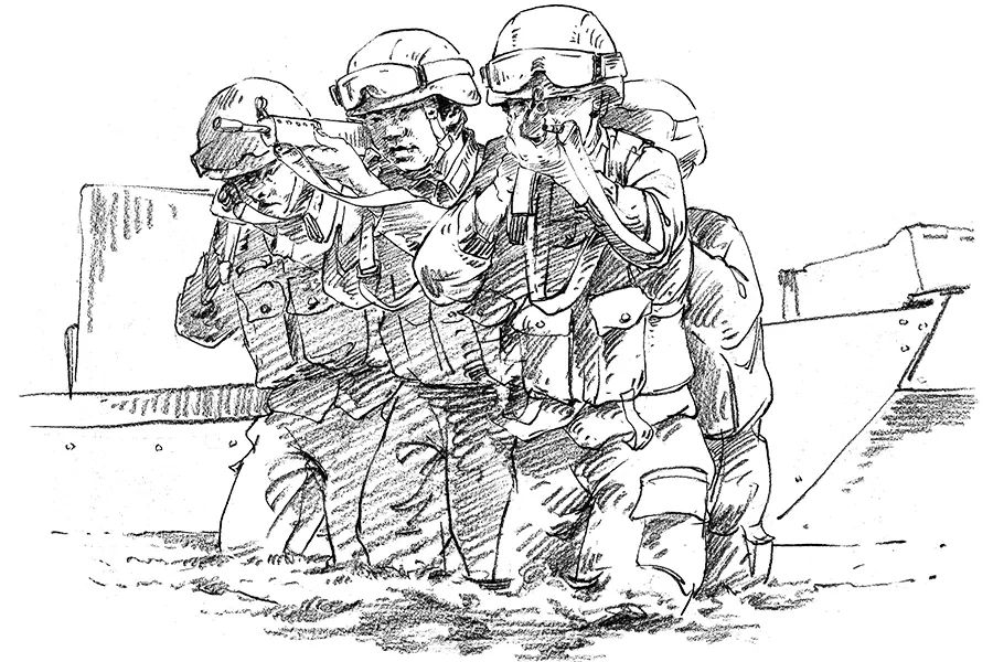 军事漫画素描图片的魅力与影响,军事漫画素描图片的魅力及其深远影响